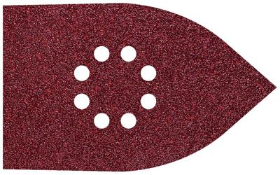 Wolfcraft 1755000 Multi-schuurpapierset Met klittenband, Geperforeerd Korrelgrootte (num) 80, 120, 240 (l x b) 175 mm x 107 mm 10 stuk(s)