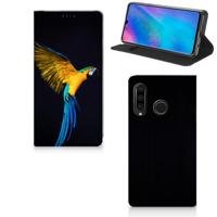 Huawei P30 Lite New Edition | Hoesje maken | Papegaai - thumbnail