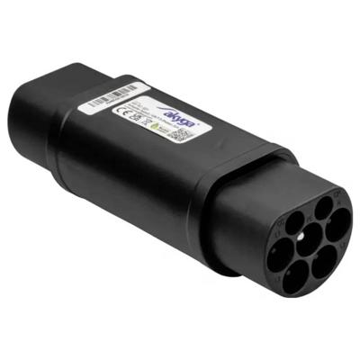 Akyga AK-SC-E21 Laadkabeladapter [1x Type 2 (IEC 62196-2) stekker - 1x GB/T (20234.2-2015) stekker]