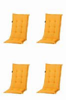 Kussen mona niedrig Panama goudgeel (4 stuks) Madison - Madison - thumbnail