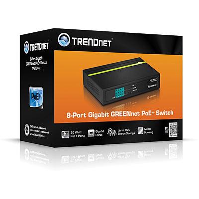 TPE TG44g - Switch - 4 x 101001000 (PoE+) + 4 x 101001000 (PoE+) - desktop - PoE+ TPE TG44g - Switch - 4 x 101001000 (PoE+) + 4 x 101001000 (PoE+) - desktop - PoE+