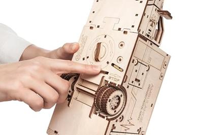 Eco Wood 3D Houten Ambulance DIY Mechanical Modelbouw