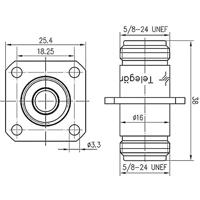 Telegärtner 100024110 100024110 N-adapter N-bus - N-bus 1 stuk(s) - thumbnail