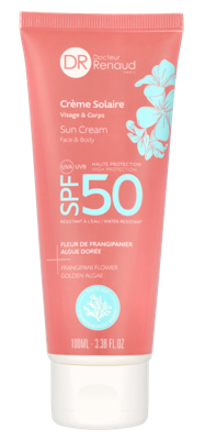 Dr. Renaud Face & Body Sun Cream SPF50 100 ml Zonbescherming Dames