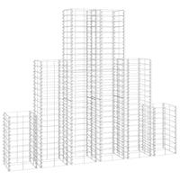 6-delige Schanskorfset gegalvaniseerd draad - thumbnail