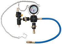 KS Tools 150.1960 Vacuümvulunit voor koelsysteem, manometer tot 76 cm. - thumbnail