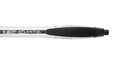 Bic balpen Atlantis Classic zwart, doos 30 + 6 gratis