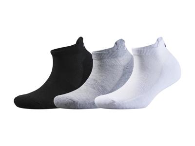 CRIVIT 3 Paar sportsokken (Wit/grijs/zwart, 35/36)