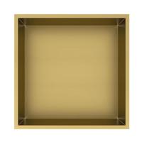 Best Design Inbouwnis Kaya 30.5x30.5x7 cm Mat Goud - thumbnail