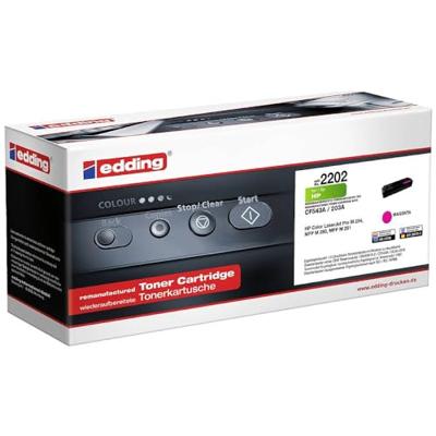 Edding Toner vervangt HP 203A (CF543A) Compatibel Magenta 1300 bladzijden EDD-2202 18-2202 Edding Toner vervangt HP 203A (CF543A) Compatibel Magenta 1300 bladzijden EDD-2202 18-2202