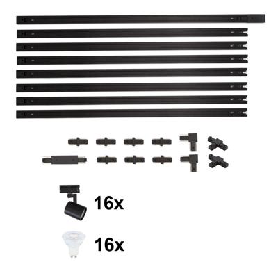Lyora Railset 8 meterUnik met 16 spots - 114606