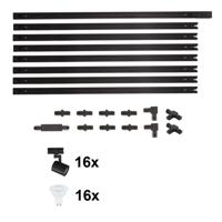 Lyora Railset 8 meterUnik met 16 spots - 114606 - thumbnail