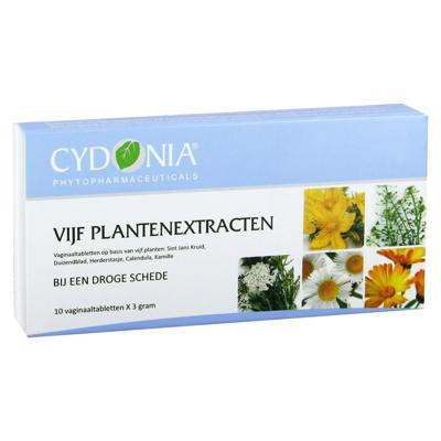 Cydonia Vijf Plantenextracten Vaginaalzetpillen 10st