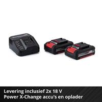 Einhell TE-CD 18/40 Li-i +64 (2x2,0Ah) Accu-klopboor/schroefmachine 2 snelheden Incl. 2 accus, Incl. lader, Incl. koffer - thumbnail