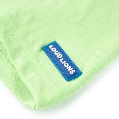 Kindershirt 140 neongroen