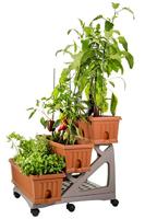 Bama orto di kit plantenbakken 80x74x73 cm groen - thumbnail