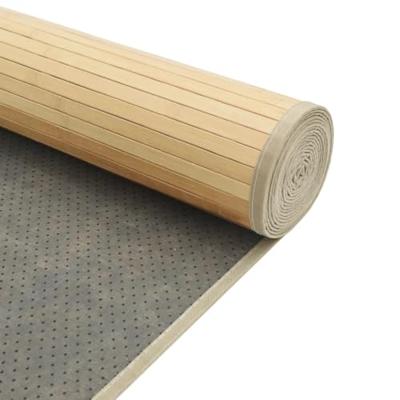 VidaXL Vloerkleed rechthoekig 70x200 cm bamboe lichtnaturel