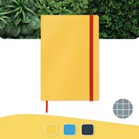 Leitz 44820019 Notitieboek Geruit Geel Aantal paginas: 80 DIN B5 - thumbnail