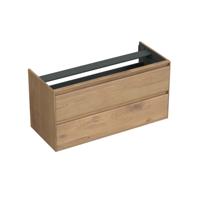 Onderkast Forzalaqua Reno 120x51x60 Cm 2 Lades Softclose Eiken Oyster - thumbnail