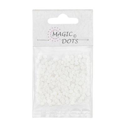 Magic Dots • flower white