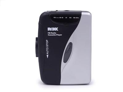 Roxx PCP 300 Draagbare cassettespeler Zwart/zilver