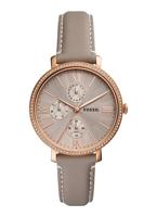 Horlogeband Fossil ES5097 Leder Grijs 16mm - thumbnail