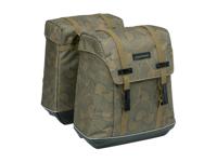 New Looxs fietstas dubbel Alba 34 liter bruin/zwart - thumbnail