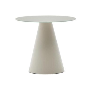 Kave Home Ronde Bijzettafel 'Wilshire' 50cm, kleur Grijs