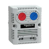 Schneider Electric Thermostaat voor schakelkast NSYCCOTHD 250 V 1x NO, 1x NC (l x b x h) 44 x 56 x 68 mm 1 stuk(s) - thumbnail