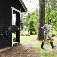 Fiskars 1027095 Wandhouder voor slanghaspel 1 stuk(s) - thumbnail
