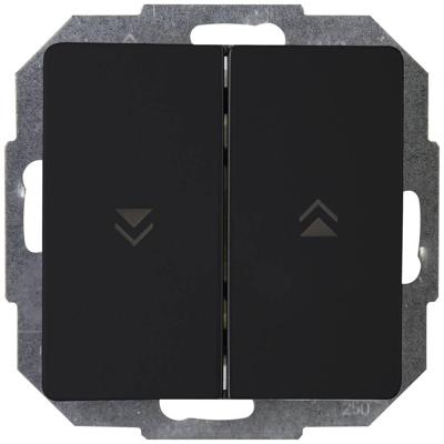 Kopp 651550080 Schakelsturing Inzetstuk Paris Zwart (mat) 1 stuk(s)