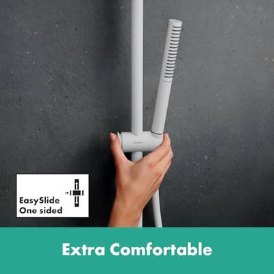 Hansgrohe Pulsify S Puro Showerpipe 260 1jet met thermostaat, mat wit Hansgrohe Pulsify S Puro Showerpipe 260 1jet met thermostaat, mat wit