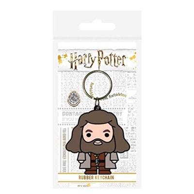 Harry Potter Rubber Keychain Chibi Hagrid 6 cm