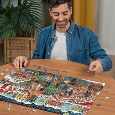 Ravensburger puzzel Christmas Market - 1000 stukjes