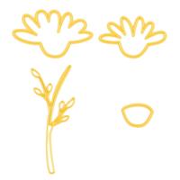 Nellie's Choice • shape dies madeliefje 4st. - thumbnail