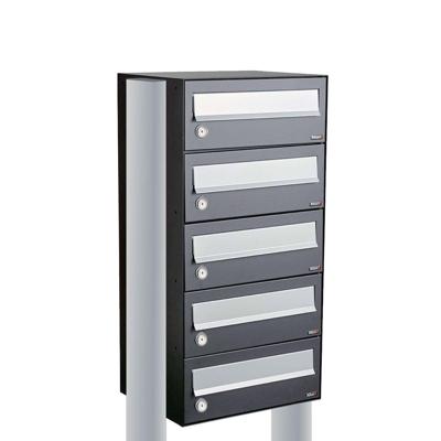 Allux Hive Set 1-Breed, 5-Hoog Op Statief Antraciet - 40030065_1x5s Allux Hive Set 1-Breed, 5-Hoog Op Statief Antraciet - 40030065_1x5s