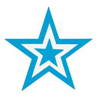 Creativ Company Ponsenset ster, 3st. - thumbnail