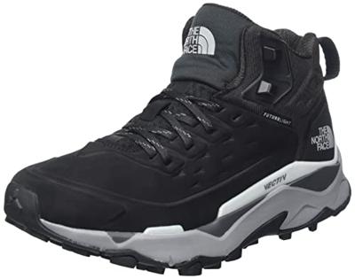 The North Face Vectiv Exploris Mid Futurelight Leather Dames Hoge Wandelschoen TNF Black - Meld Grey 41