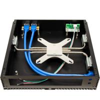 Inter-Tech IP-40 Mini-tower PC-behuizing Zwart - thumbnail