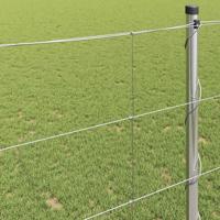 Weidehekwerk Zilver 25 x 1.2 m Gegalvaniseerd staal - thumbnail