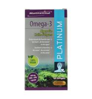 Mannavital Omega 3 Algenolie Platinum Softgels - thumbnail