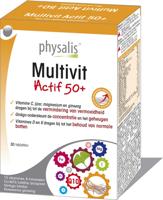 Physalis Multivit Actif 50+ 30Tabletten - thumbnail