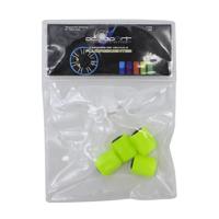 Pluggenset OCC Motorsport OCCLEV005 4 Stuks Fluorescerend Geel - thumbnail