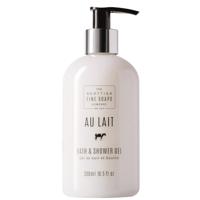 Scottish Fine Soaps Au Lait Bath & Shower Gel 300ml - thumbnail
