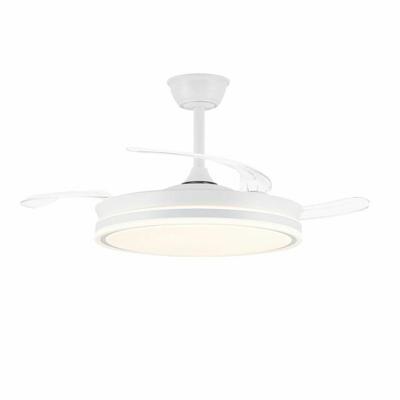 Plafondventilator CristalRecord EVO RETRAC Transparant 72 W