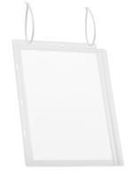 Durable waterbestendige hoes, met kabelbinders, ft A4, pak van 5 stuks - thumbnail