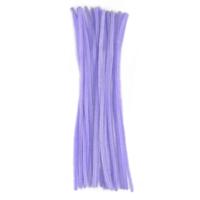Vaessen Creative • chenilledraden 6mm 25st. 30cm lila - thumbnail