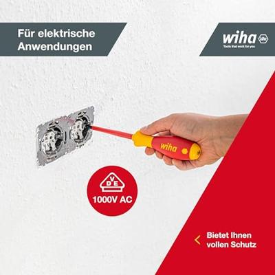 Wiha schroevendraaier SoftFinish electric sleufkop Pozidriv-schroevendraaierset, 6-delig 25477 - thumbnail