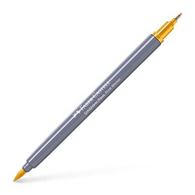Faber Castell Duo aquarelmarker Goldfaber - 208 chroomgeel midden