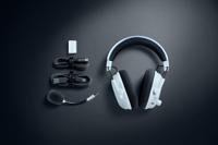 Razer BlackShark V3 Pro for PlayStation - Draadloze actieve ruisonderdrukking Esports-headset ANC - TriForce 50 mm drivers - HyperSpeed 2,4 GHz - THX Spatial Audio - PS5/PC | Wit - thumbnail
